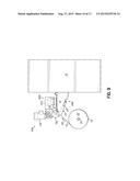 Apparatus For Ventilating Fabric Used To Make Pocketed Springs and Method     of Making Strings of Pocketed Springs diagram and image