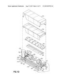 Apparatus For Ventilating Fabric Used To Make Pocketed Springs and Method     of Making Strings of Pocketed Springs diagram and image