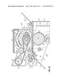 Apparatus For Ventilating Fabric Used To Make Pocketed Springs and Method     of Making Strings of Pocketed Springs diagram and image