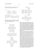 LIGHT EMITTING MATERIAL, COMPOUND, AND ORGANIC LIGHT EMITTING DEVICE USING     THE SAME diagram and image