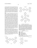 LIGHT EMITTING MATERIAL, COMPOUND, AND ORGANIC LIGHT EMITTING DEVICE USING     THE SAME diagram and image