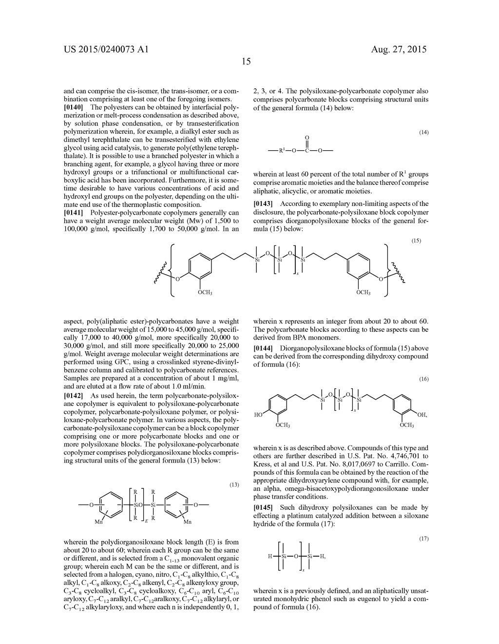 SYNERGISTIC EFFECT OF MULTIPLE MOLD RELEASE ADDITIVES IN POLYCARBONATE     BASED COMPOSITIONS - diagram, schematic, and image 17