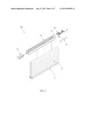 WINDOW BLIND WITH CARRIAGE diagram and image