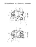 BATTERY-POWERED MOTORIZED WINDOW TREATMENT HAVING A SERVICE POSITION diagram and image