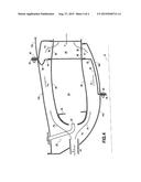 TURBINE ENGINE WITH A COMBUSTION CHAMBER OUTER FLANGE OF SANDWICH TYPE diagram and image