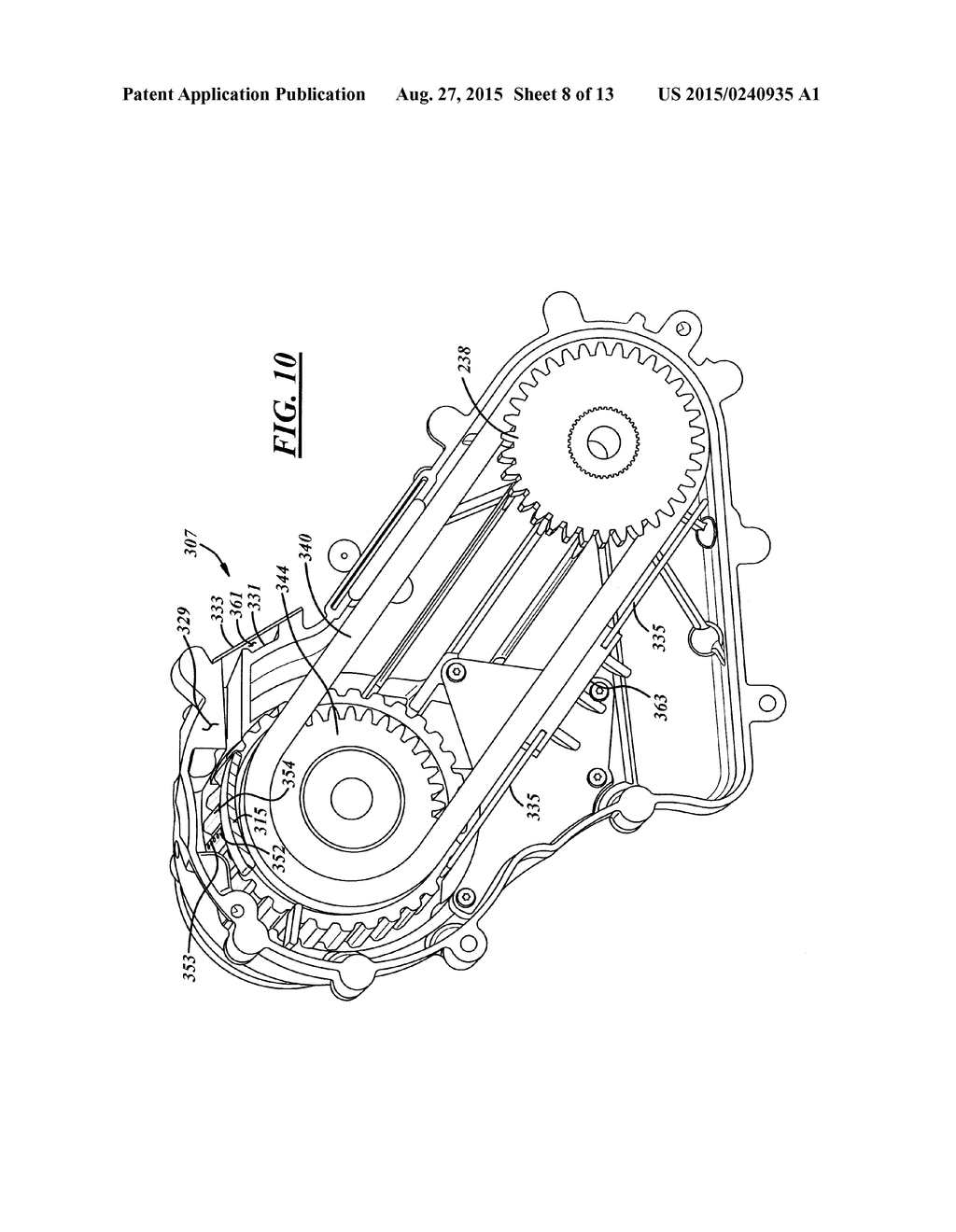 TRANSFER CASE - METHOD OF CONTROLLING LUBRICATION -  ECO - MODE OPERATION - diagram, schematic, and image 09