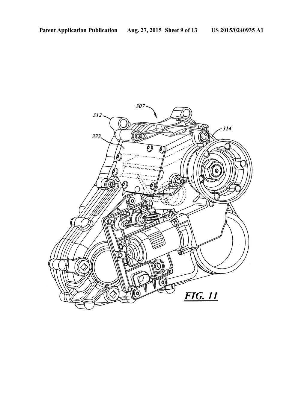 TRANSFER CASE - METHOD OF CONTROLLING LUBRICATION -  ECO - MODE OPERATION - diagram, schematic, and image 10