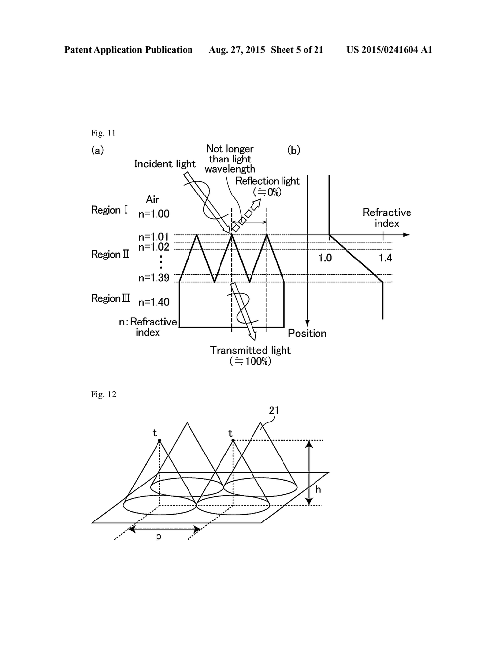 ANTI-REFLECTION FILM, METHOD OF PRODUCING THE FILM AND DISPLAY DEVICE - diagram, schematic, and image 06