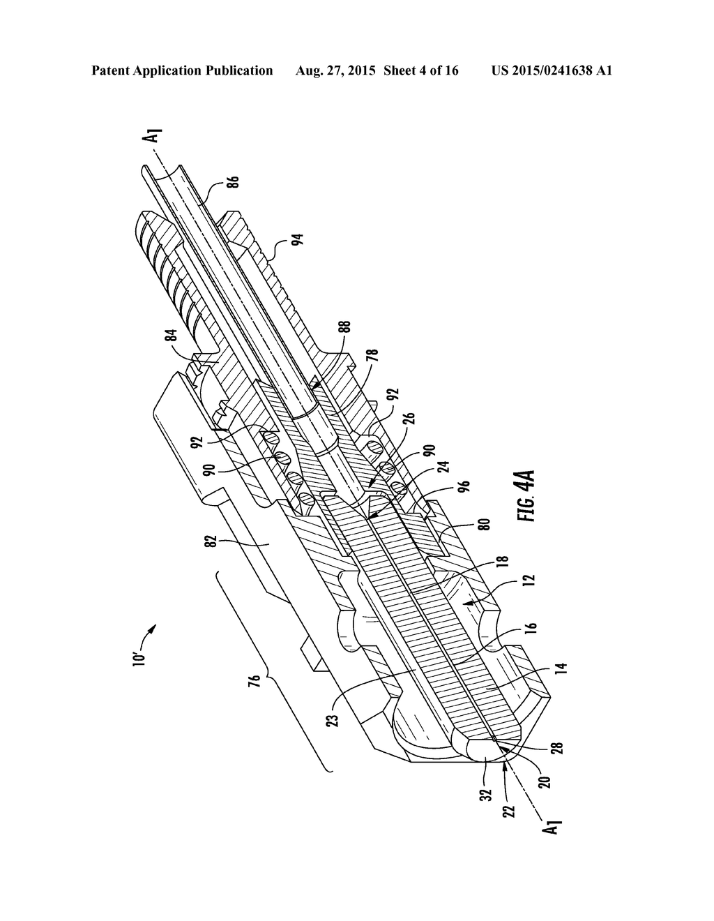 PRETERMINATED FIBER OPTIC CONNECTOR SUB-ASSEMBLIES, AND RELATED FIBER     OPTIC CONNECTORS, CABLE ASSEMBLIES, AND METHODS - diagram, schematic, and image 05