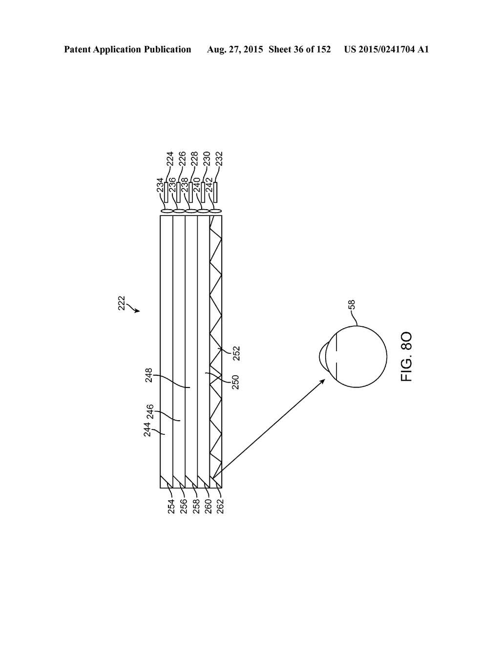 USING A PLURALITY OF WAVEGUIDES COUPLED WITH EDGE REFLECTORS FOR AUGMENTED     OR VIRTUAL REALITY - diagram, schematic, and image 37