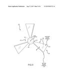 SPINNING FAN MIRROR BEAM COMBINER FOR A BORDERLESS SELF-CONTAINED PEPPER S     GHOST diagram and image