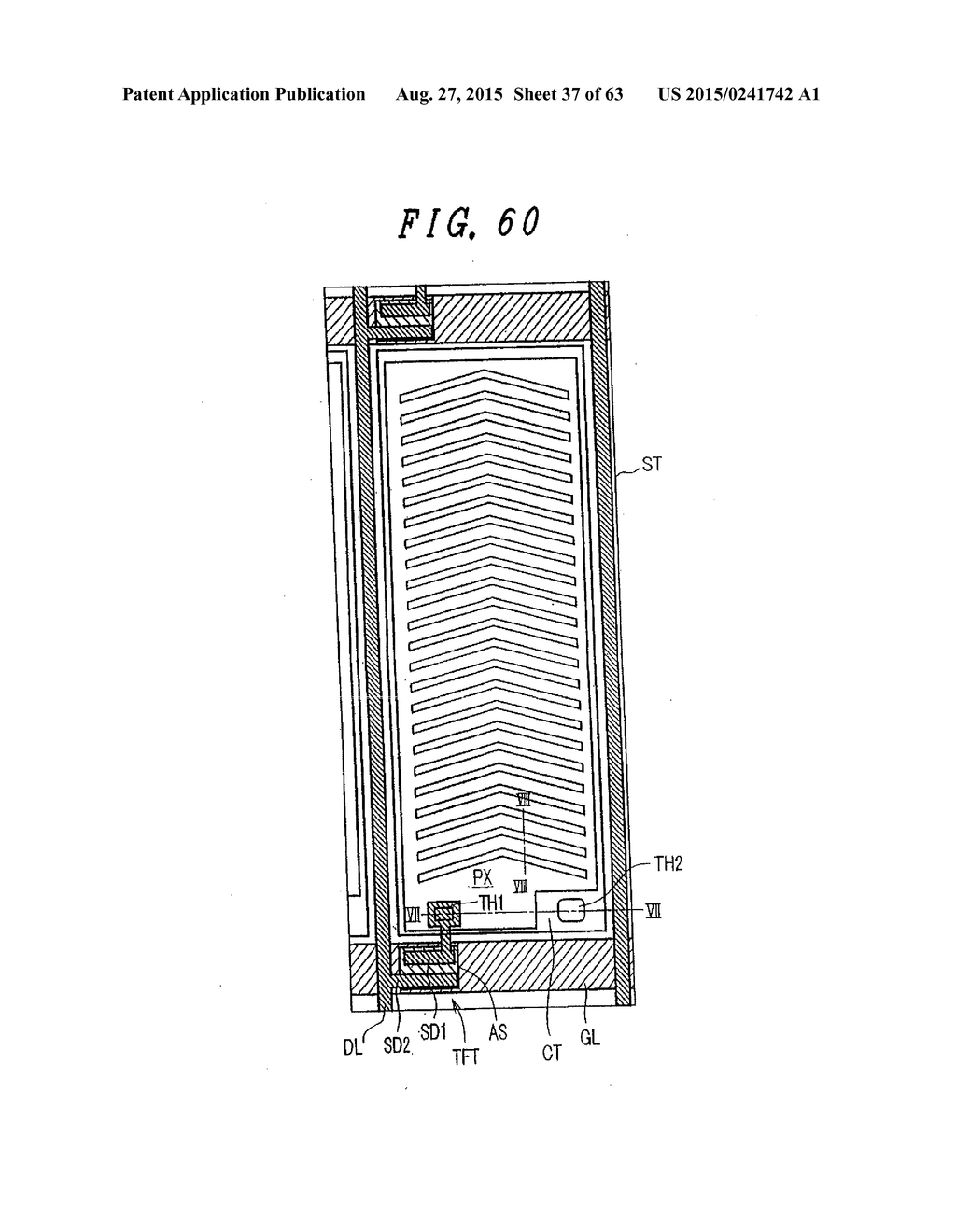 LIQUID CRYSTAL DISPLAY DEVICE, DISPLAY DEVICE AND MANUFACTURING METHOD     THEREOF - diagram, schematic, and image 38