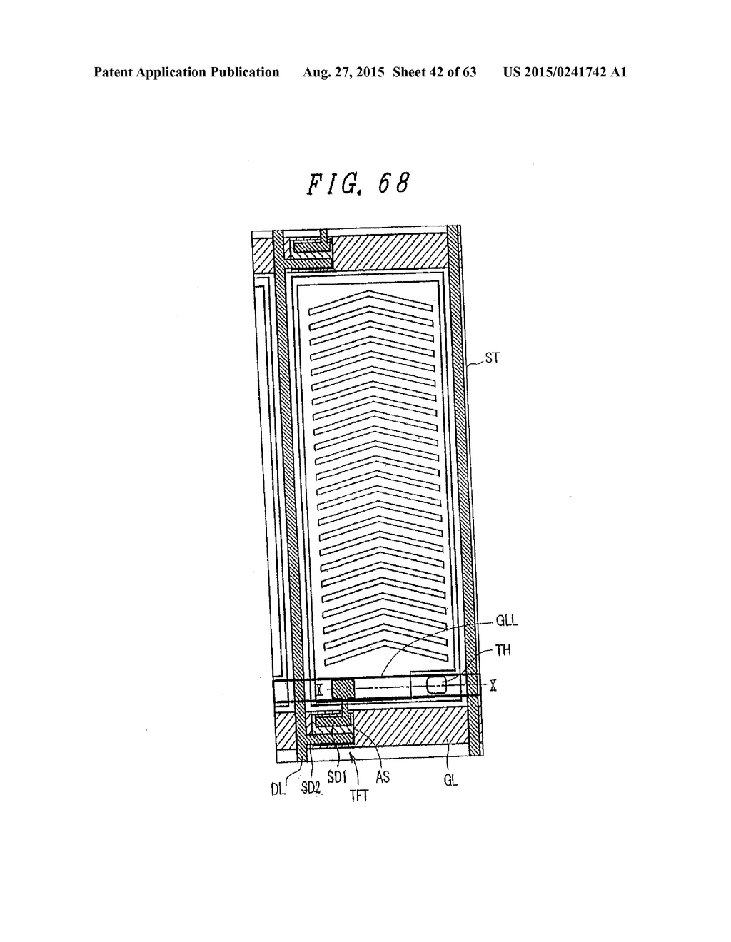 LIQUID CRYSTAL DISPLAY DEVICE, DISPLAY DEVICE AND MANUFACTURING METHOD     THEREOF - diagram, schematic, and image 43