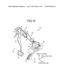 PEDAL UNIT FOR VEHICLE diagram and image