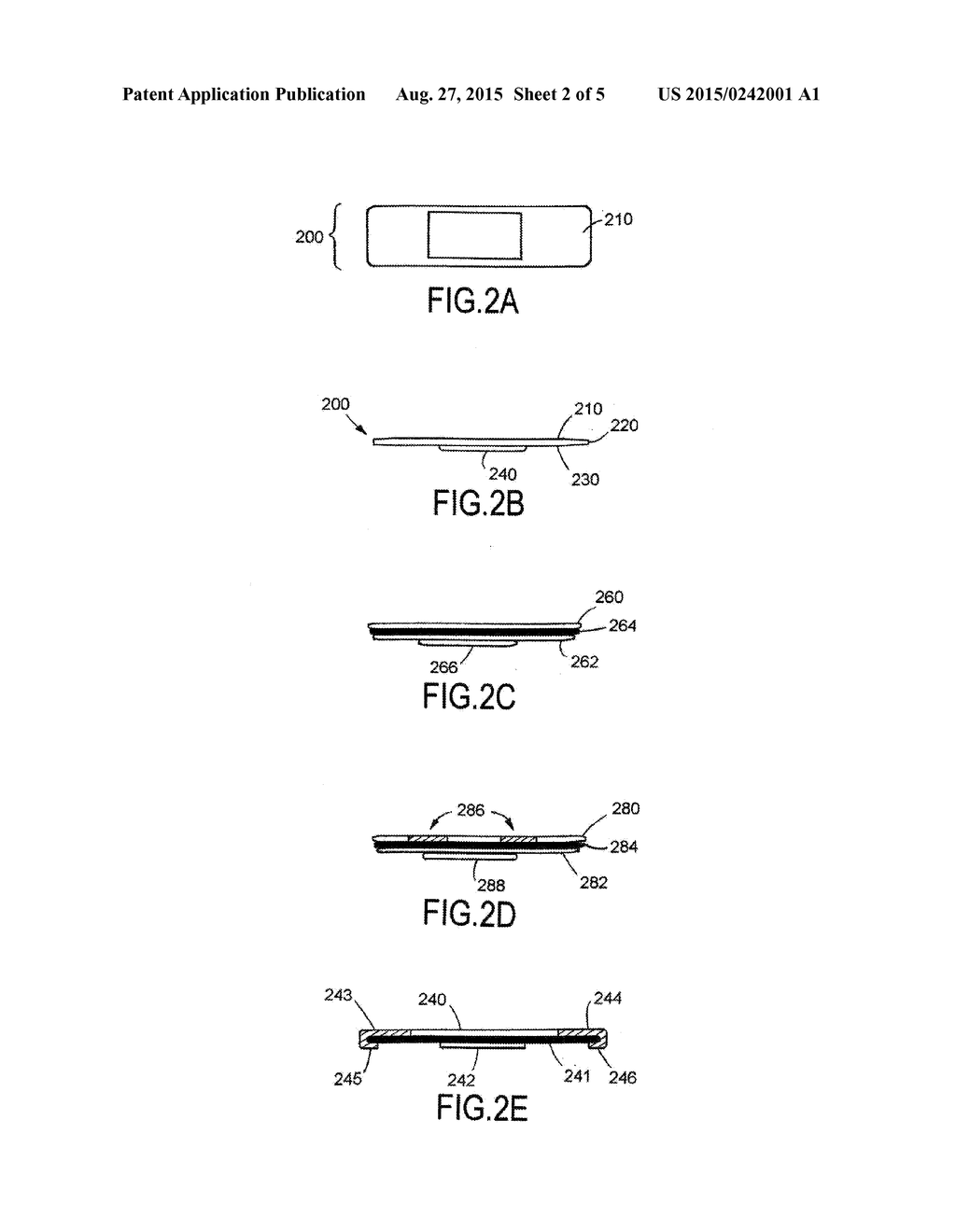 ELECTRICALLY CONDUCTIVE BANDAGE FOR USE WITH TOUCHSCREEN DEVICES - diagram, schematic, and image 03