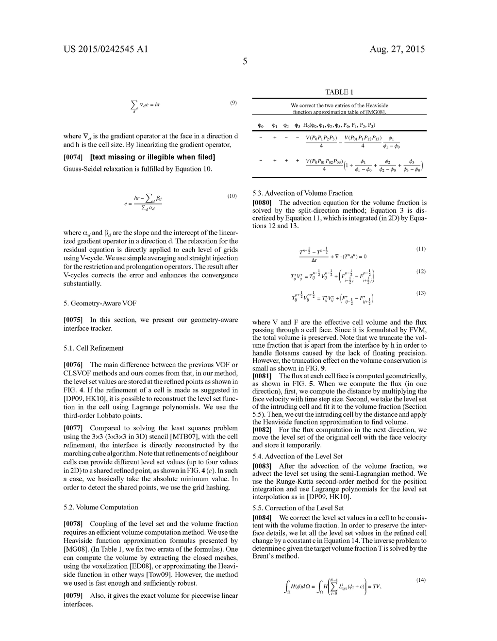 Method of Simulation of Moving Interfaces using Geometry-Aware Volume of     Fluid Method - diagram, schematic, and image 12