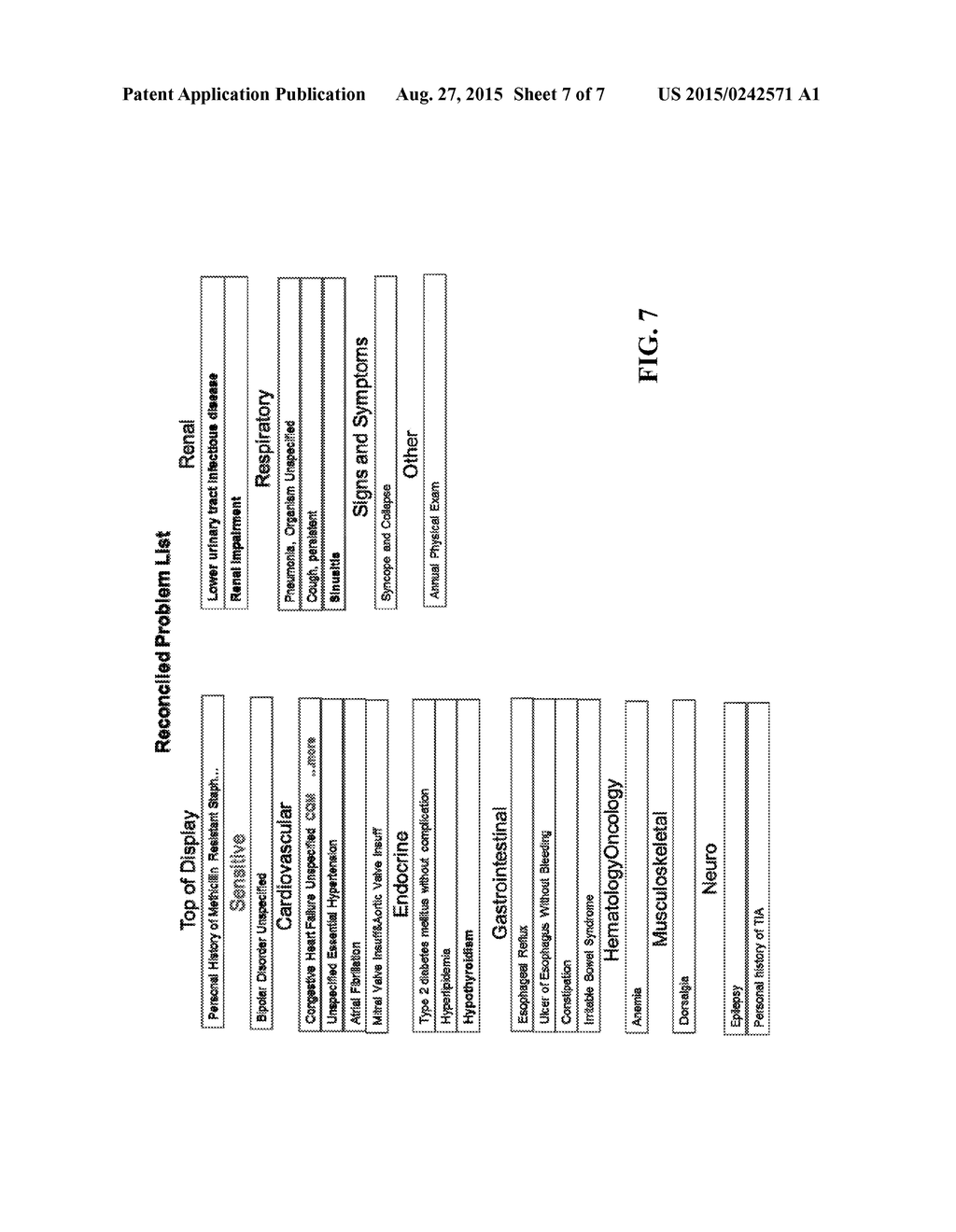 System and Method for Problem List Reconciliation in an Electronic Medical     Record - diagram, schematic, and image 08