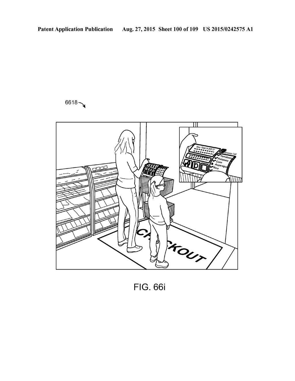 METHOD AND SYSTEM FOR FACILITATING REHABILITATION USING AN AUGMENTED     REALITY SYSTEM - diagram, schematic, and image 101