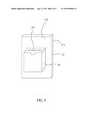 PORTABLE ELECTRONIC CARD SYSTEM AND METHOD FOR MANUFACTURING A REWRITABLE     PLASTIC CARD diagram and image