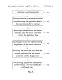 PORTABLE ELECTRONIC CARD SYSTEM AND METHOD FOR MANUFACTURING A REWRITABLE     PLASTIC CARD diagram and image