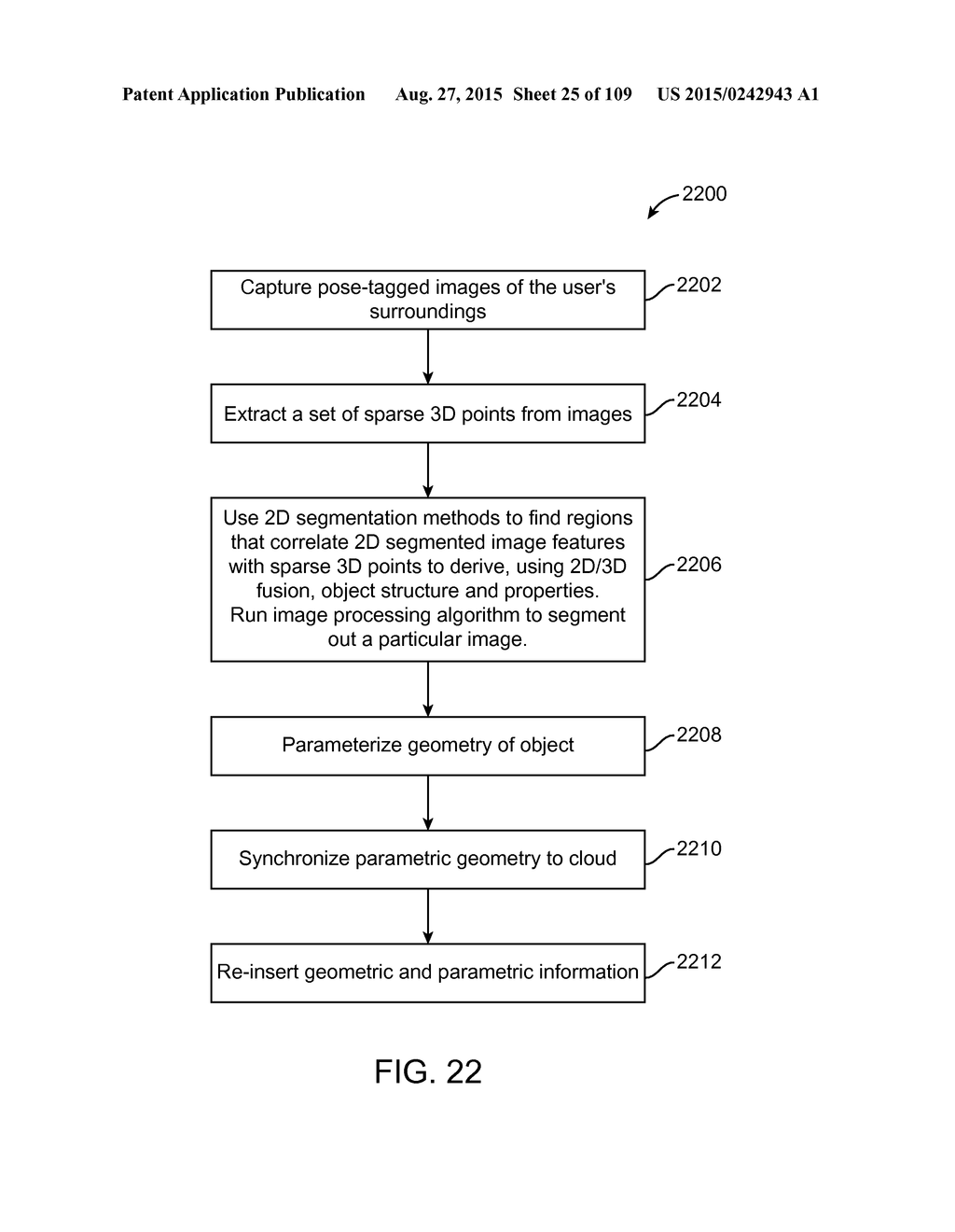 METHOD AND SYSTEM FOR GENERATING A RETAIL EXPERIENCE USING AN AUGMENTED     REALITY SYSTEM - diagram, schematic, and image 26