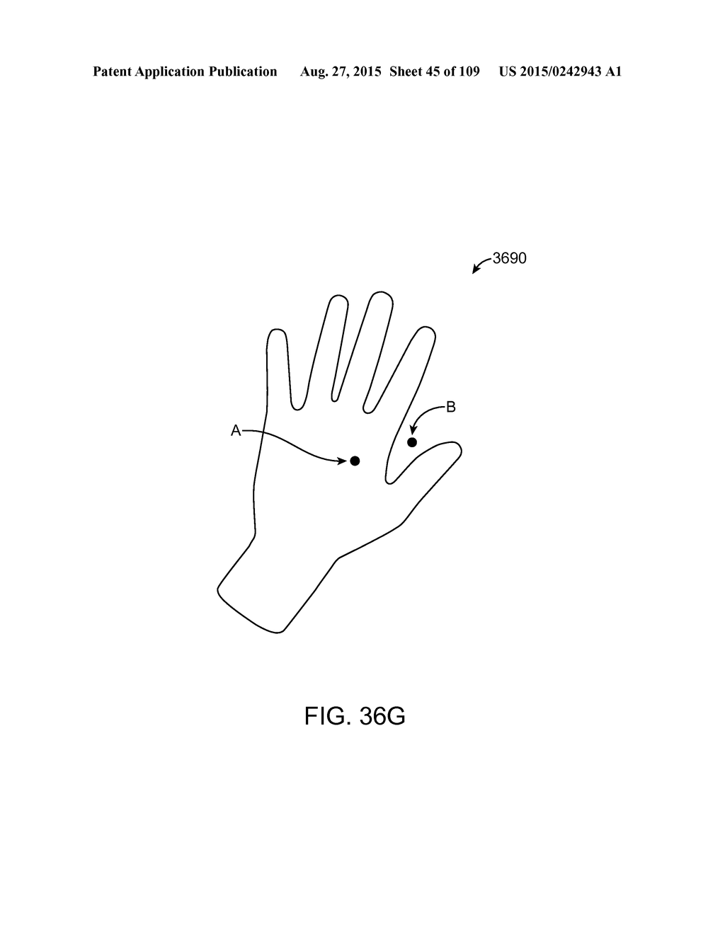 METHOD AND SYSTEM FOR GENERATING A RETAIL EXPERIENCE USING AN AUGMENTED     REALITY SYSTEM - diagram, schematic, and image 46