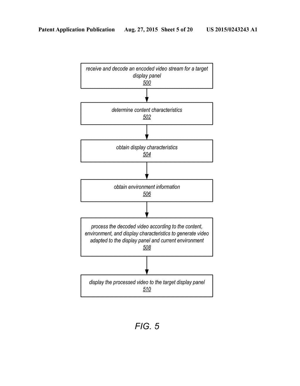 SERVER-SIDE ADAPTIVE VIDEO PROCESSING - diagram, schematic, and image 06