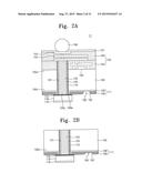 SEMICONDUCTOR DEVICES HAVING THROUGH-VIAS AND METHODS FOR FABRICATING THE     SAME diagram and image