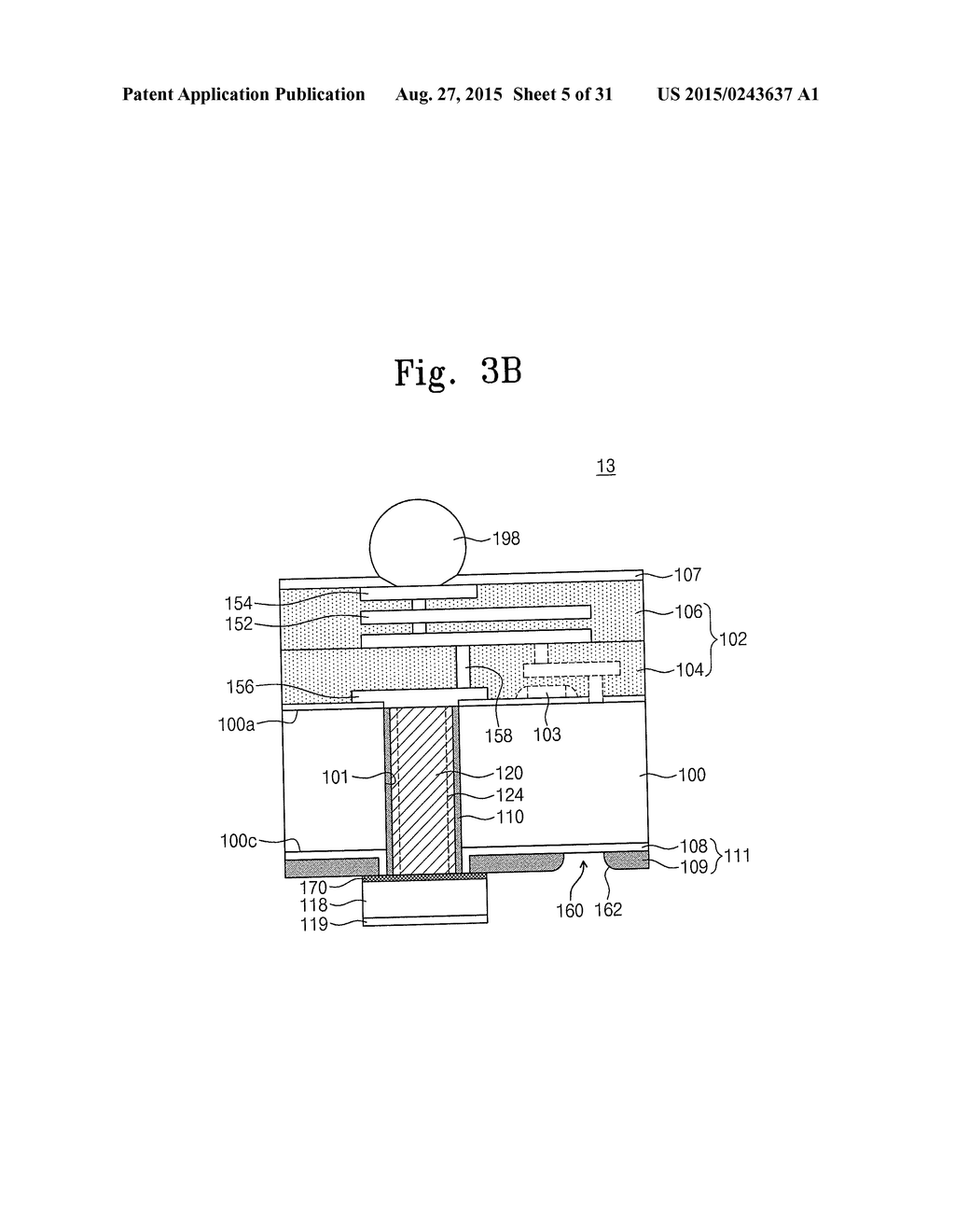 SEMICONDUCTOR DEVICES HAVING THROUGH-VIAS AND METHODS FOR FABRICATING THE     SAME - diagram, schematic, and image 06