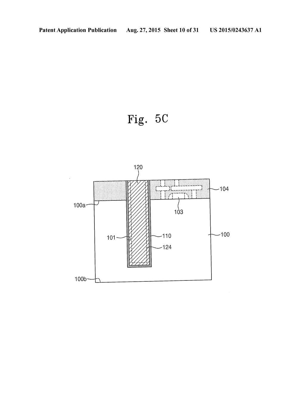 SEMICONDUCTOR DEVICES HAVING THROUGH-VIAS AND METHODS FOR FABRICATING THE     SAME - diagram, schematic, and image 11