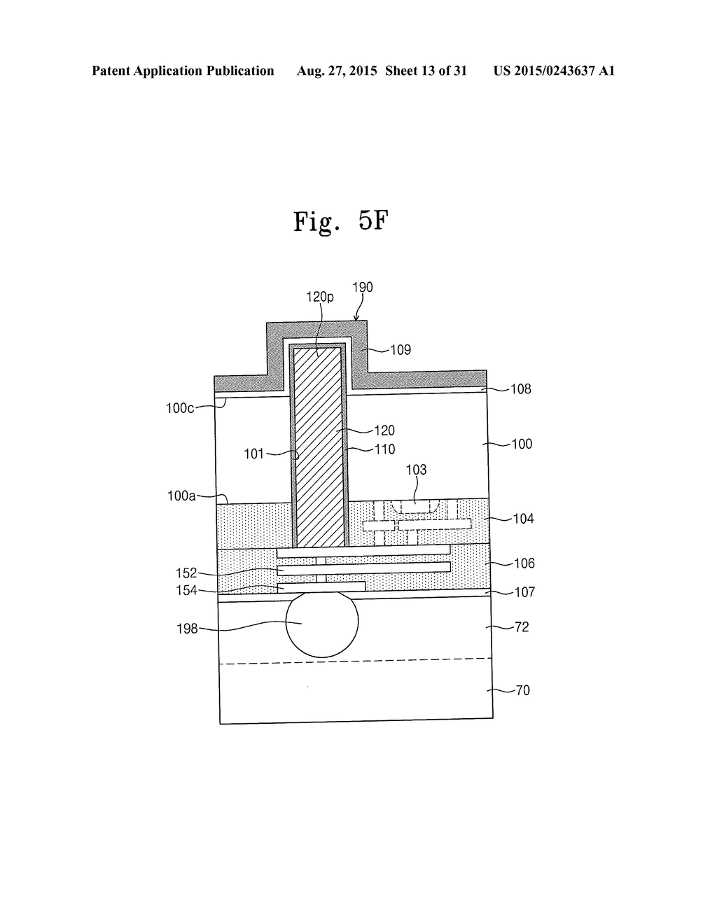 SEMICONDUCTOR DEVICES HAVING THROUGH-VIAS AND METHODS FOR FABRICATING THE     SAME - diagram, schematic, and image 14