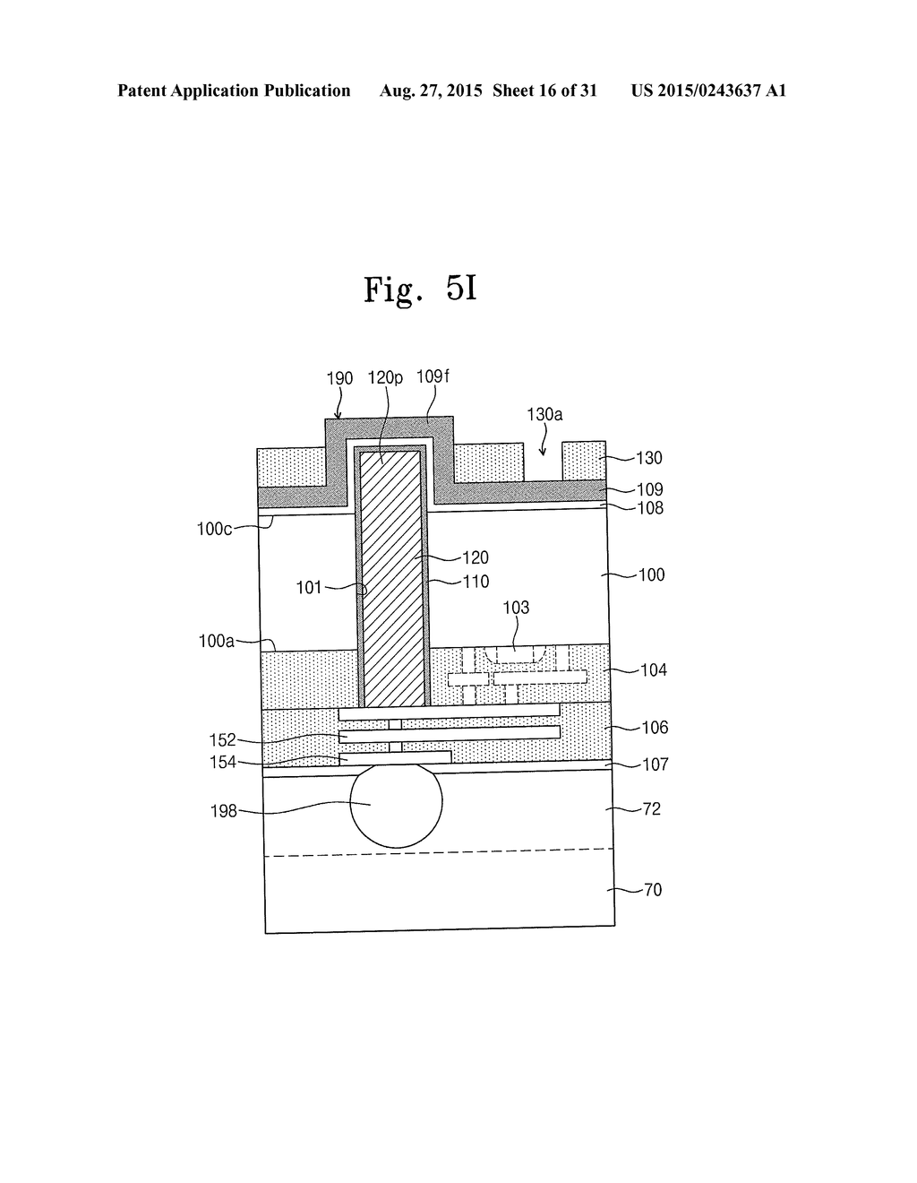 SEMICONDUCTOR DEVICES HAVING THROUGH-VIAS AND METHODS FOR FABRICATING THE     SAME - diagram, schematic, and image 17