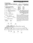 THIN-FILM TRANSISTOR ARRAY SUBSTRATE AND MANUFACTURING METHOD THEREOF diagram and image