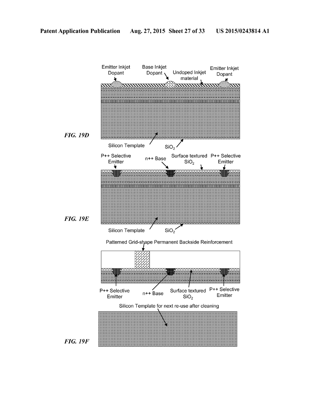 HIGH-EFFICIENCY PHOTOVOLTAIC BACK-CONTACT SOLAR CELL STRUCTURES AND     MANUFACTURING METHODS - diagram, schematic, and image 28