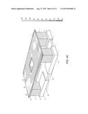 THERMOELECTRIC DEVICES HAVING REDUCED THERMAL STRESS AND CONTACT     RESISTANCE, AND METHODS OF FORMING AND USING THE SAME diagram and image