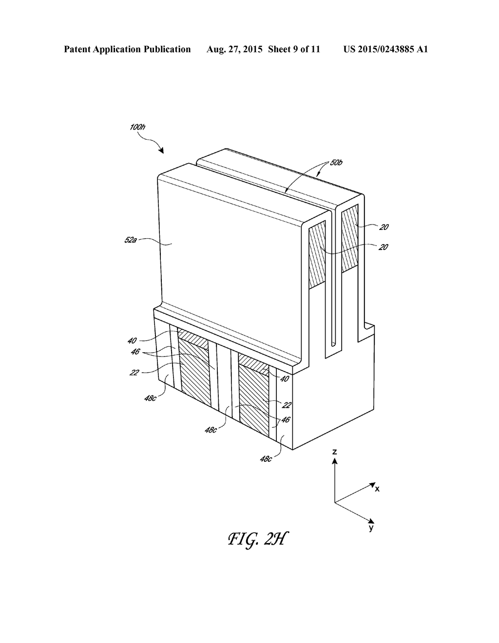 CROSS-POINT MEMORY AND METHODS FOR FABRICATION OF SAME - diagram, schematic, and image 10