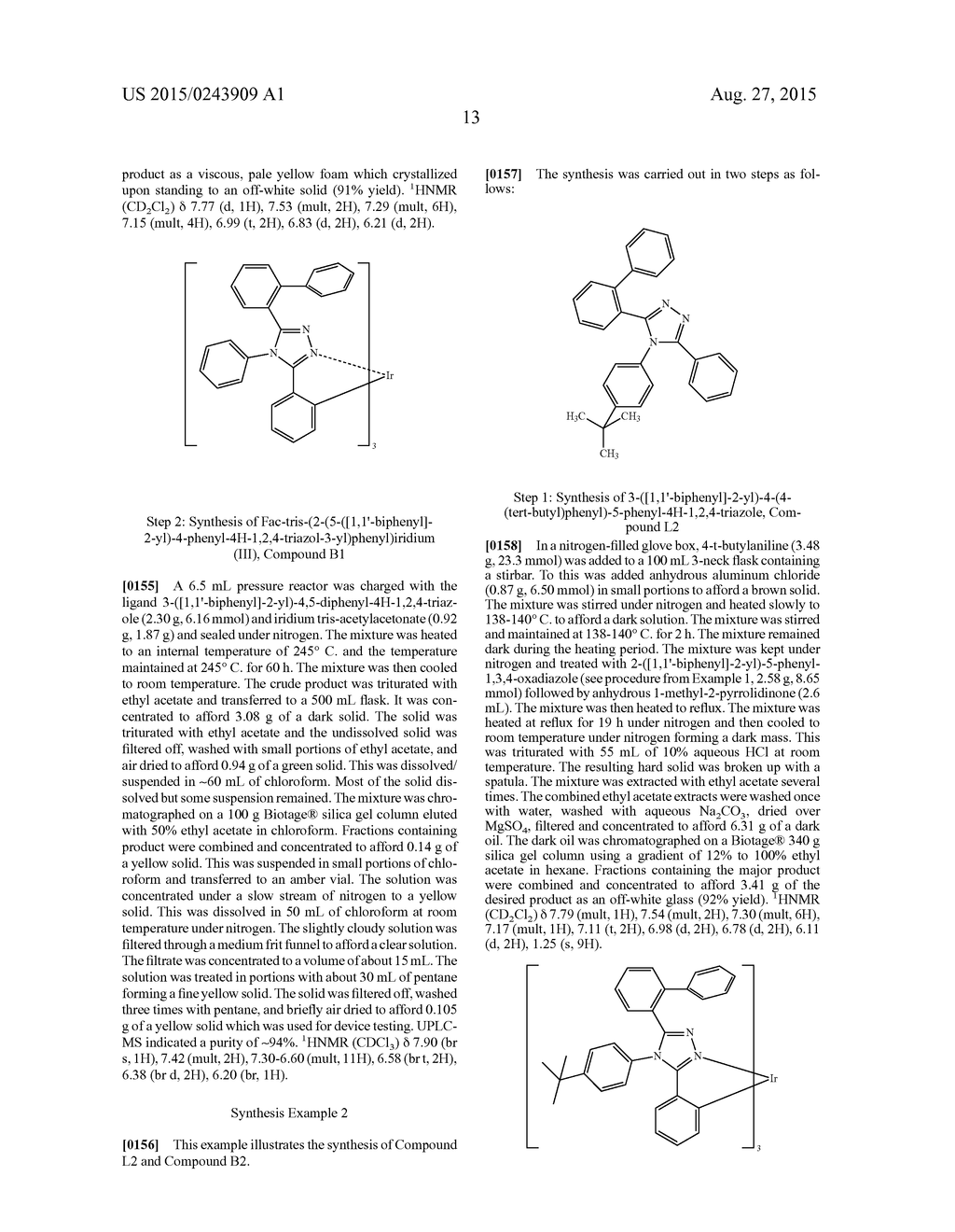 BLUE LUMINESCENT COMPOUNDS - diagram, schematic, and image 16