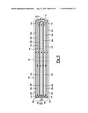 TRACTION BATTERY THERMAL PLATE WITH LONGITUDINAL CHANNEL CONFIGURATION diagram and image