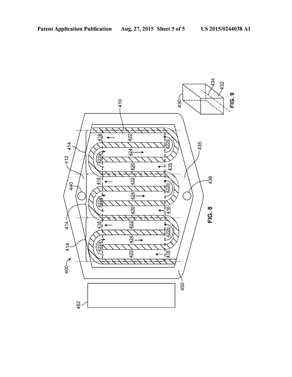 TRACTION BATTERY THERMAL PLATE WITH MULTI PASS CHANNEL CONFIGURATION - diagram, schematic, and image 06