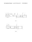 COAXIAL CABLE CONNECTOR ASSEMBLY AND A RECEPTOR CONNECTOR diagram and image