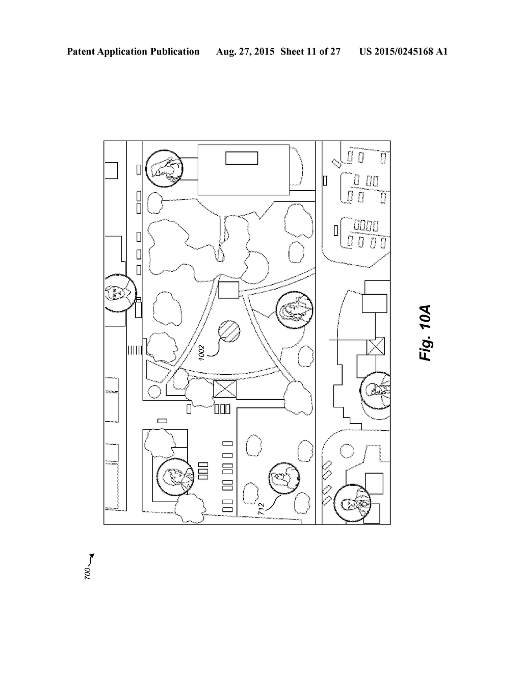 SYSTEMS, DEVICES AND METHODS FOR LOCATION-BASED SOCIAL NETWORKS - diagram, schematic, and image 12