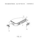 WATERPROOF CAP FOR PORTS IN ELECTRONIC DEVICES diagram and image