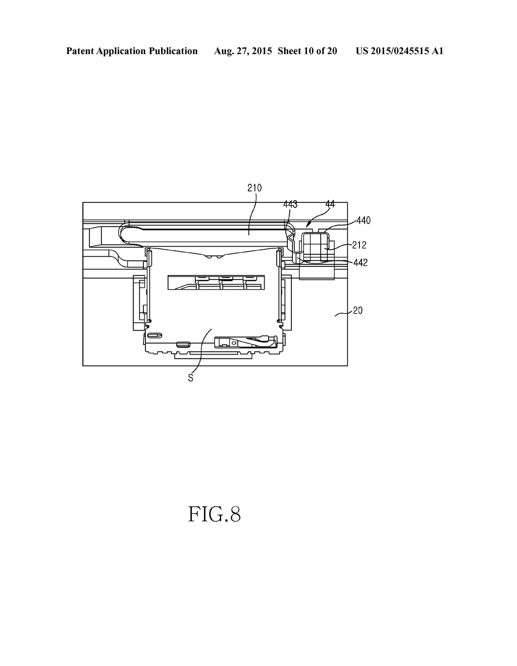 ELECTRONIC DEVICE INCLUDING CARD TRAY - diagram, schematic, and image 11