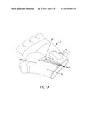 ADJUSTABLE MIRRORED GLOVE diagram and image