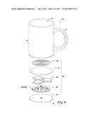 HEATED OR COOLED DISHWARE AND DRINKWARE diagram and image