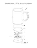 HEATED OR COOLED DISHWARE AND DRINKWARE diagram and image