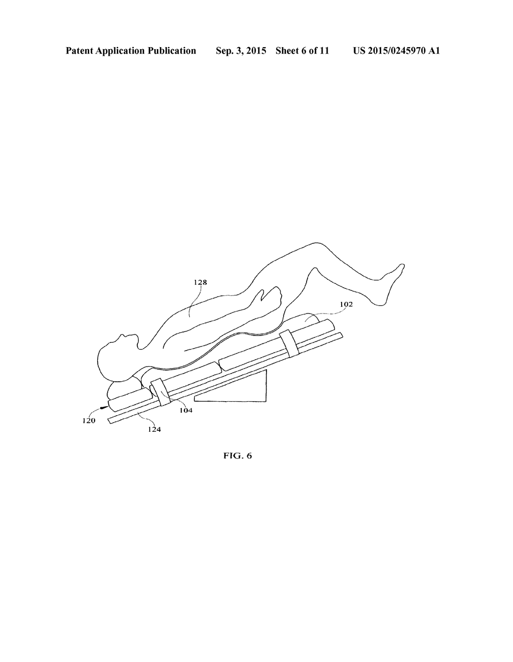 Method of Securing a Patient onto an Operating Table when the Patient is     in the Trendelenburg Position and Apparatus Therefor Including a Kit - diagram, schematic, and image 07