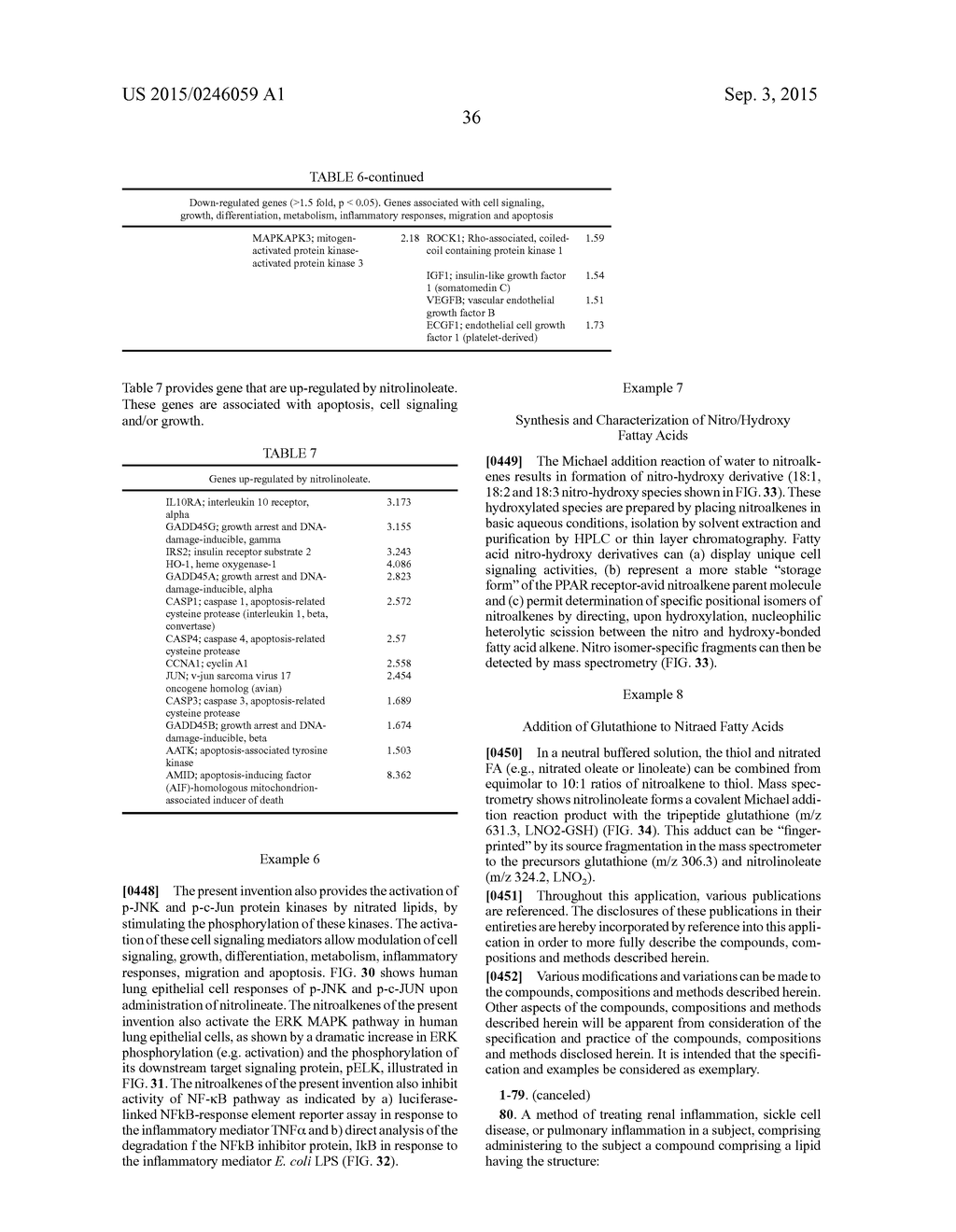 NITRATED LIPIDS AND METHODS OF MAKING AND USING THEREOF - diagram, schematic, and image 71