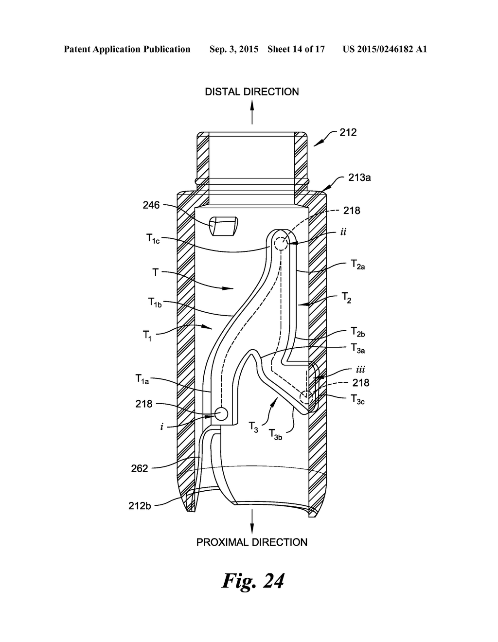 LOW RADIAL PROFILE NEEDLE SAFETY DEVICE - diagram, schematic, and image 15