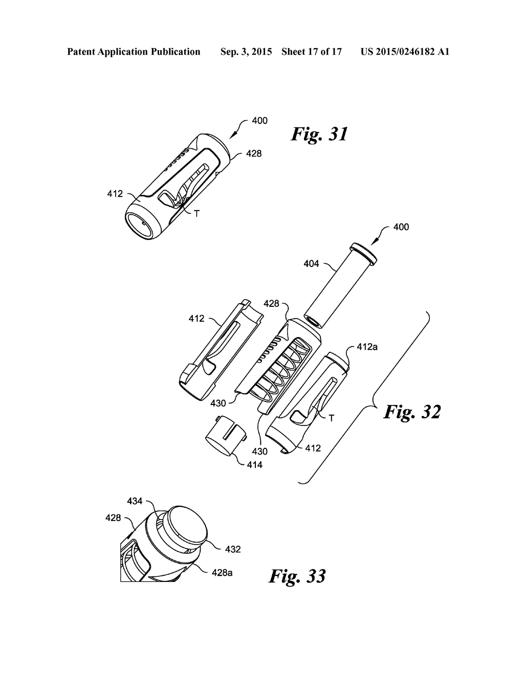 LOW RADIAL PROFILE NEEDLE SAFETY DEVICE - diagram, schematic, and image 18